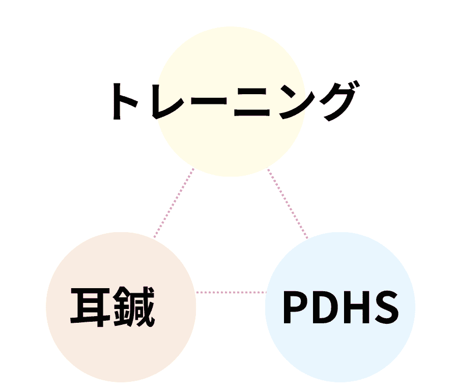 ダイエット
相互効果
