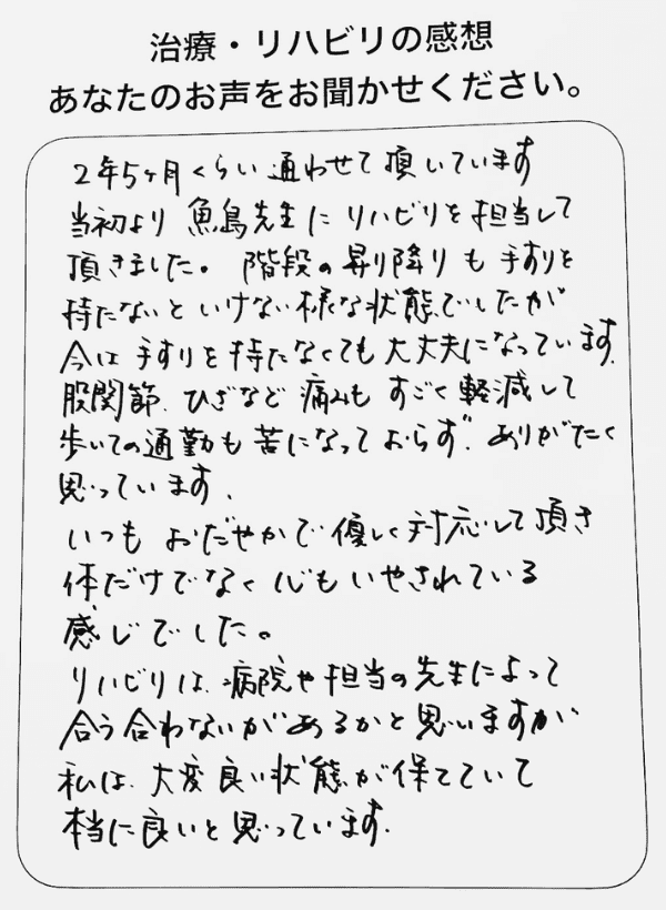 患者アンケート