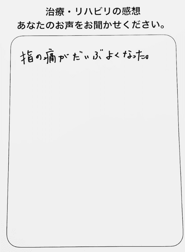 患者アンケート