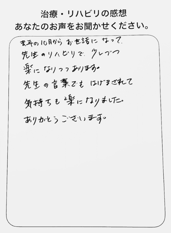 患者アンケート