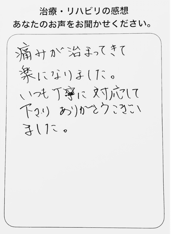 患者アンケート